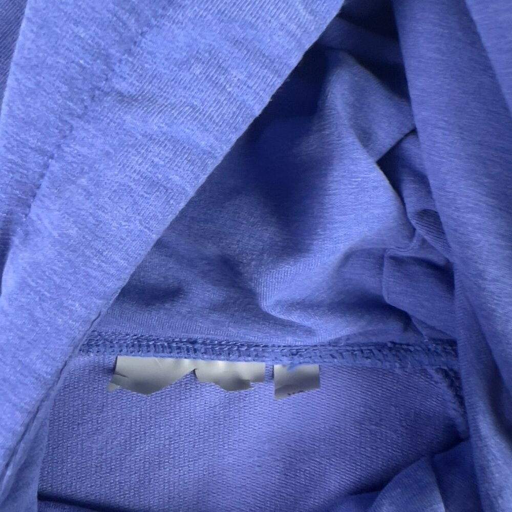 Athleta Sentry Hoodie Sweatshirt Womens XS Blue Hooded Pullover Athletic Active - Picture 7 of 10